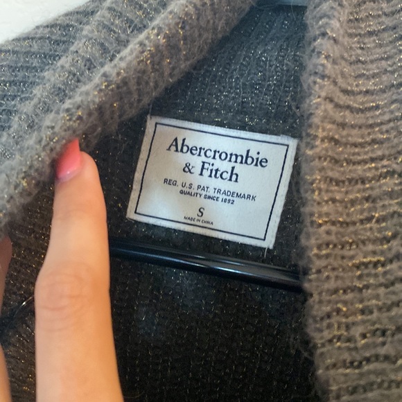 A&F Shimmer Wrap Cardigan - Picture 4 of 5